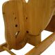 Vintage Swedish design Wooden Rocking Elephant jr  80's design