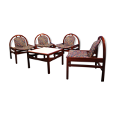 Baumann chairs and low table
