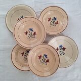 Vintage Luneville K&G plates