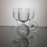 30-piece Baccarat crystal glassware set, Nancy model