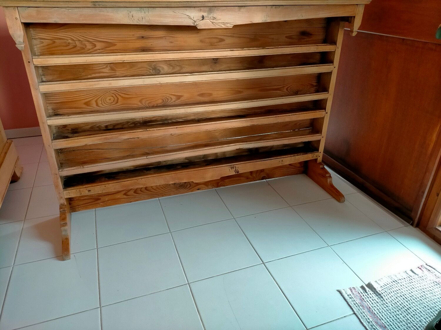 Antique walnut sideboard