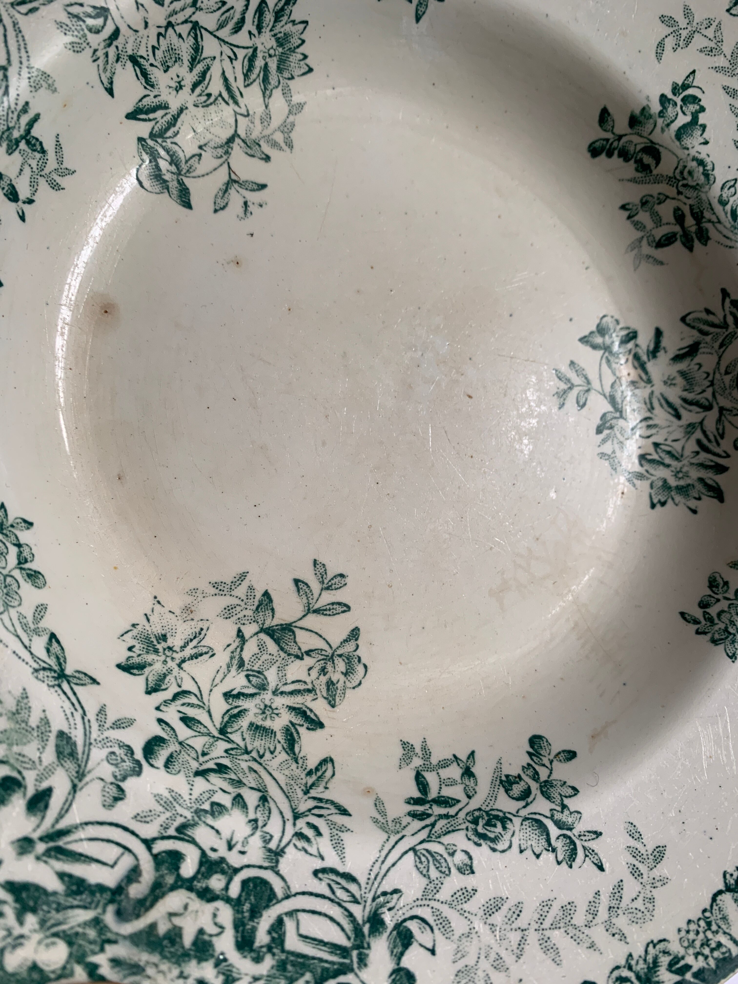 Assiette Saint Amand Terre de fer