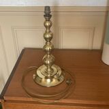 Brass ball lamp