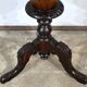 Trumpet Table for Work and Games, Walnut – Late 19th Century