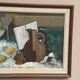 Original Swedish Oil on Canvas – “Still Life” by Inge Camill – Signed – Vintage & Framed – 57 × 34 cm (22.4" × 13.4")