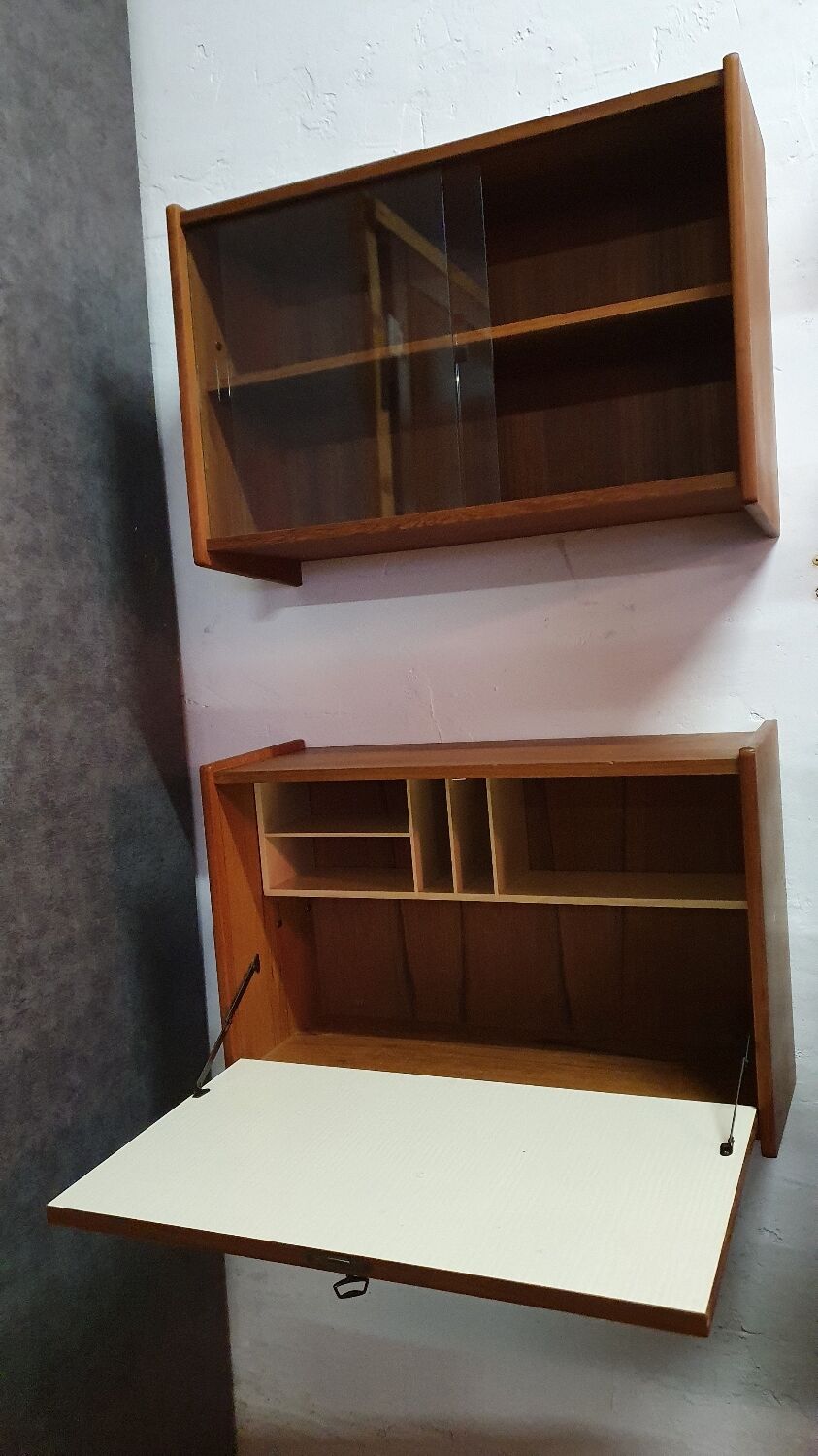 Wall secretary edition Opal Kleinmöbel 50s