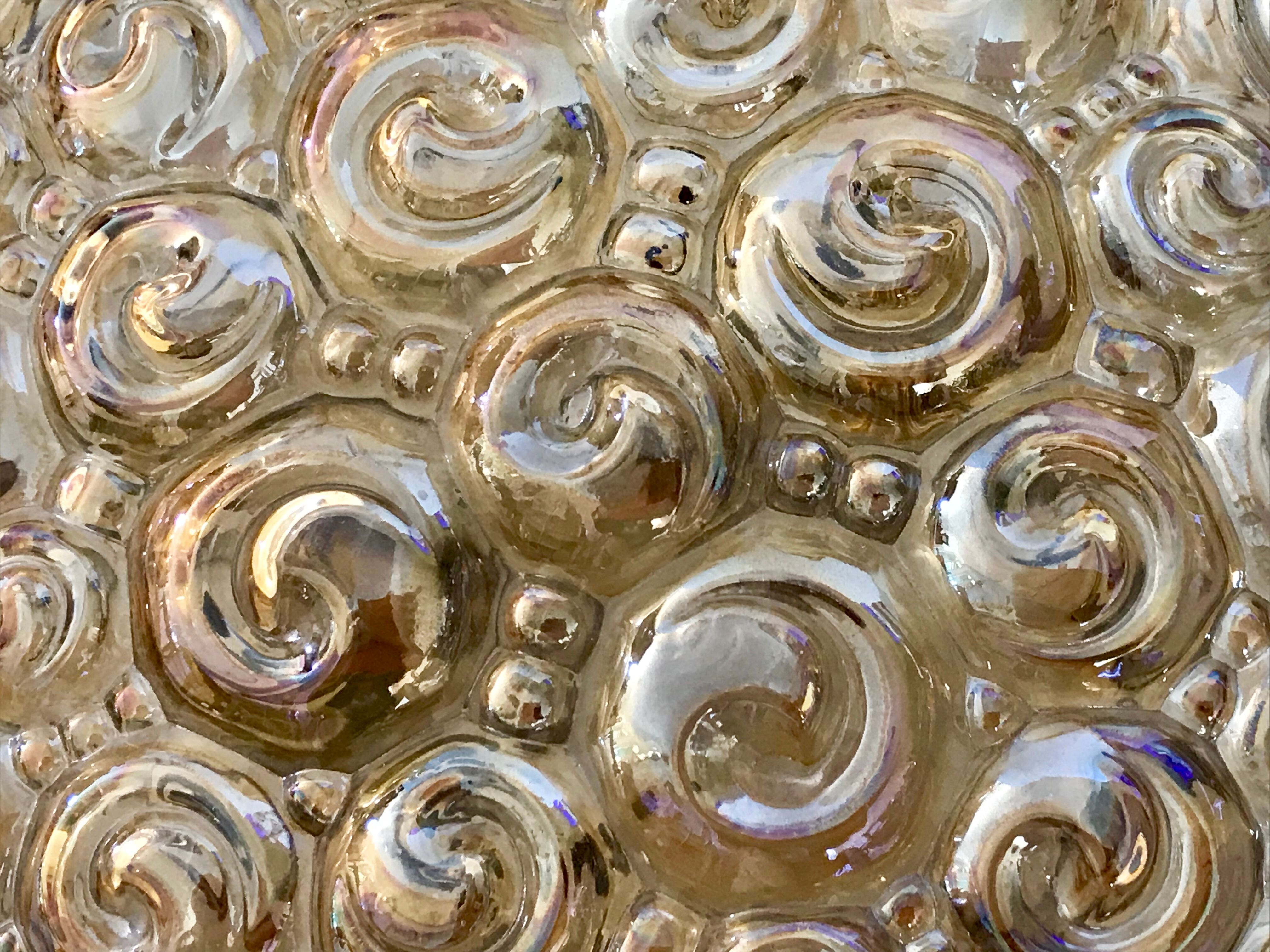 Ceiling light bubble lamp by Helena Tynell years 60