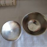 Antique silver-plated sugar bowl