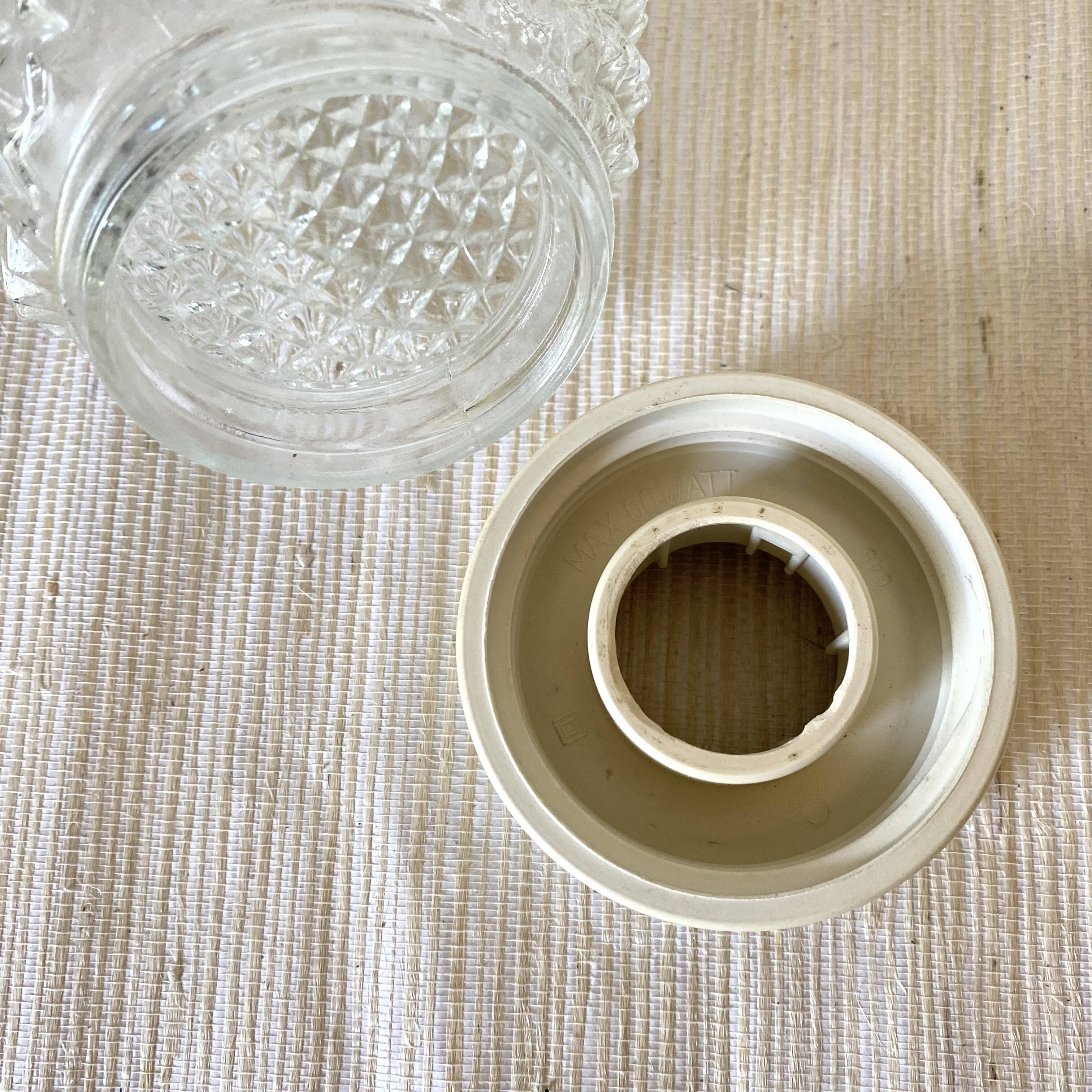 Plafonnier  pomme de pin années 60