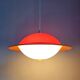 Vintage Two-Tone Pendant Lamp • UFO • Space Age • 1960
