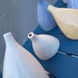 Series 6 leaning vases Botero