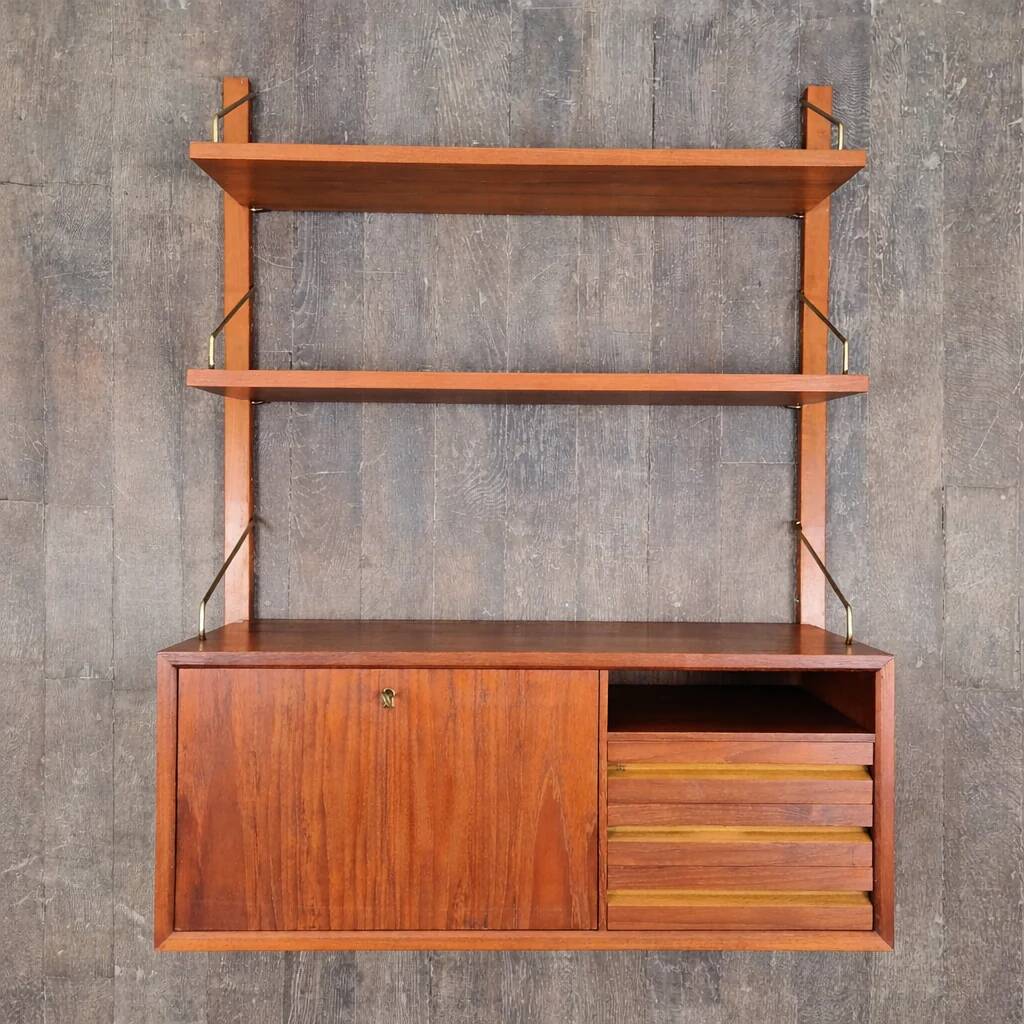 Wall unit by Poul Cadovius by Codovius, Denmark, 1960