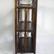 SHELF - BOOKCASE on legs in RATTAN
