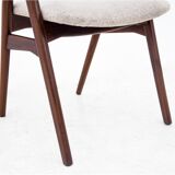 Eight dining chairs, designed by Th. Harlev for Farstrup Mobler, Denmark, 1950s, renovated