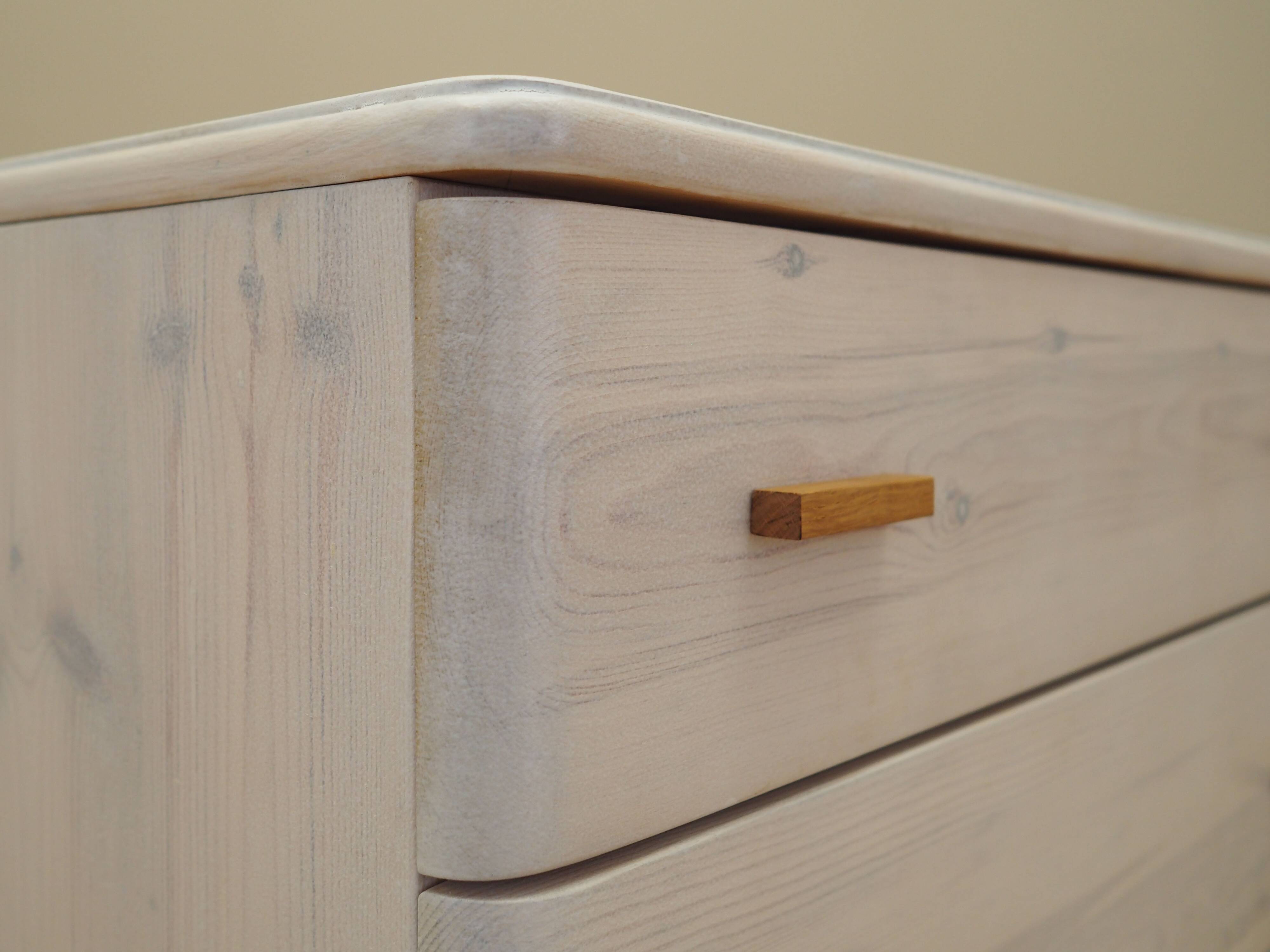 Pine chest of drawers, Danish design, 1960s, production: Denmark