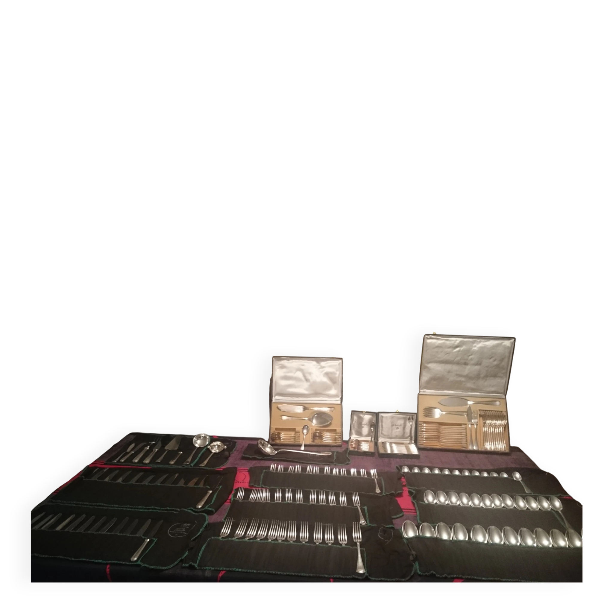 Christophe América cutlery set - 169 pieces including pieces outside the collection.