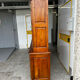 Buffet, rustic sideboard in solid cherry wood, 20th century