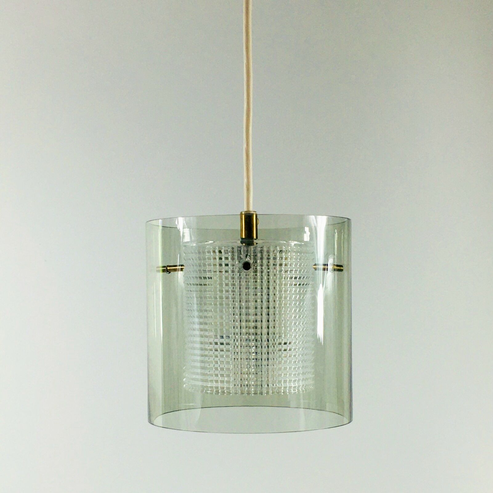 Mid-Century Scandinavian Glass Ceiling Light by Carl Fagerlund for Orrefors, 1960s