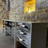 Commode et chevets Raymond Loewy DF2000