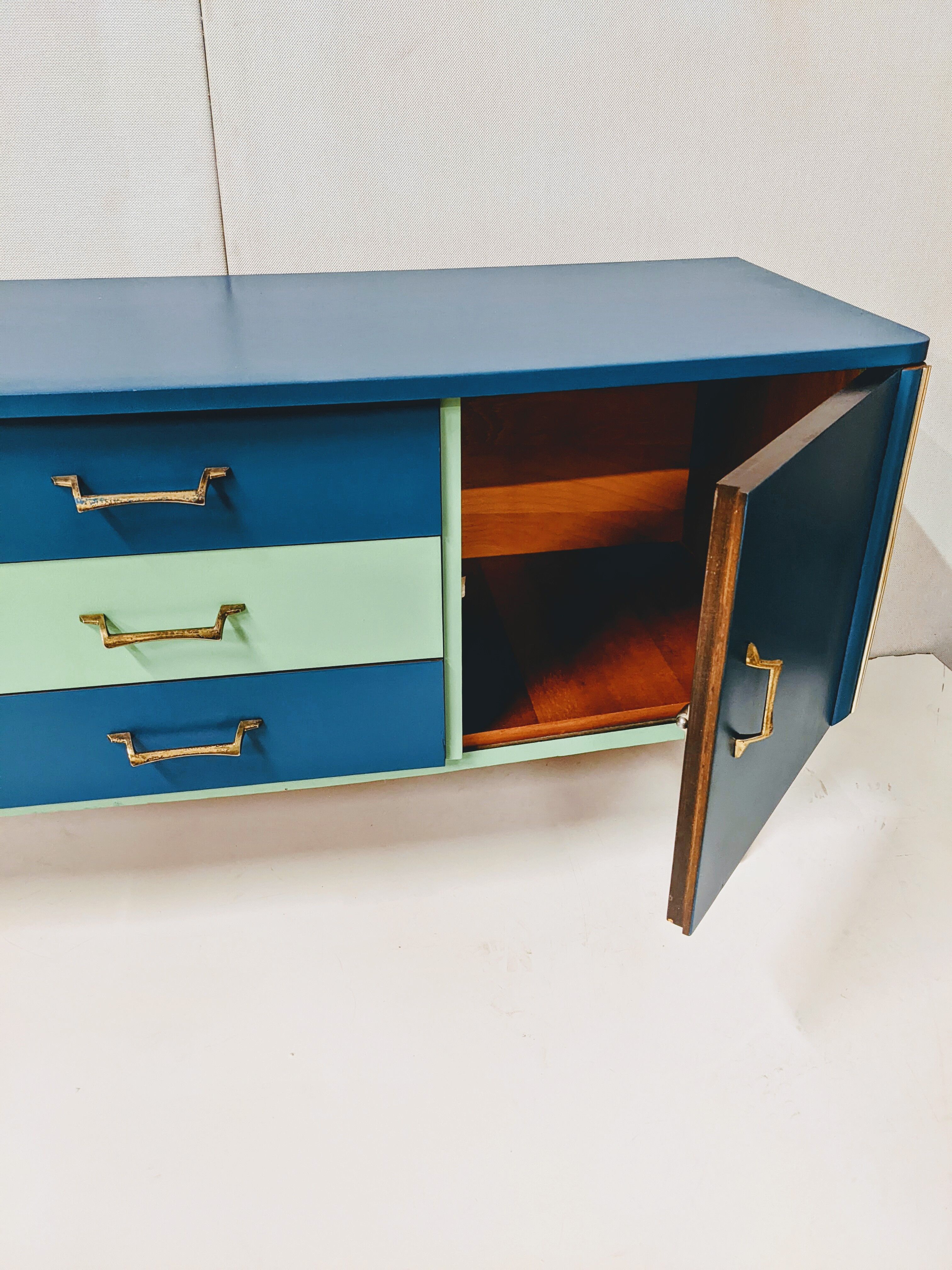 Vintage wooden sideboard