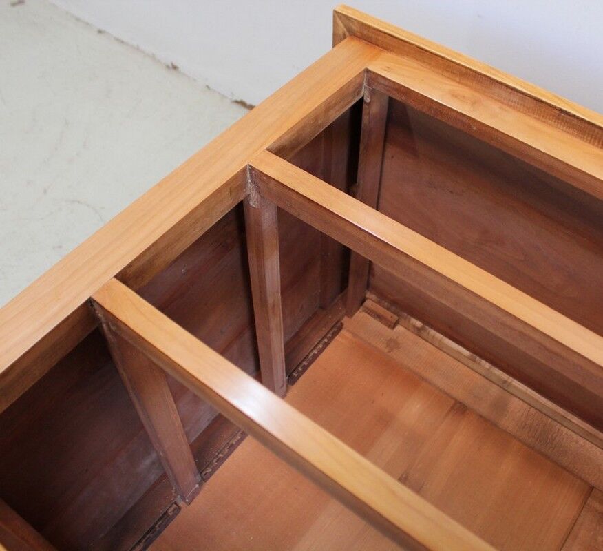 Modable in blond cherry wood, Louis XVI style - 1910