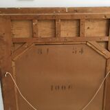 Art deco trumeau mirror - 103x72cm