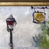 Oil on canvas Montmartre F. Bonniard