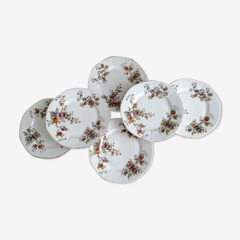 6 dessert plates Limoges