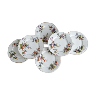 6 dessert plates Limoges