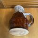 Vintage revol flamed ceramic barrel-shaped pitcher 1 litre