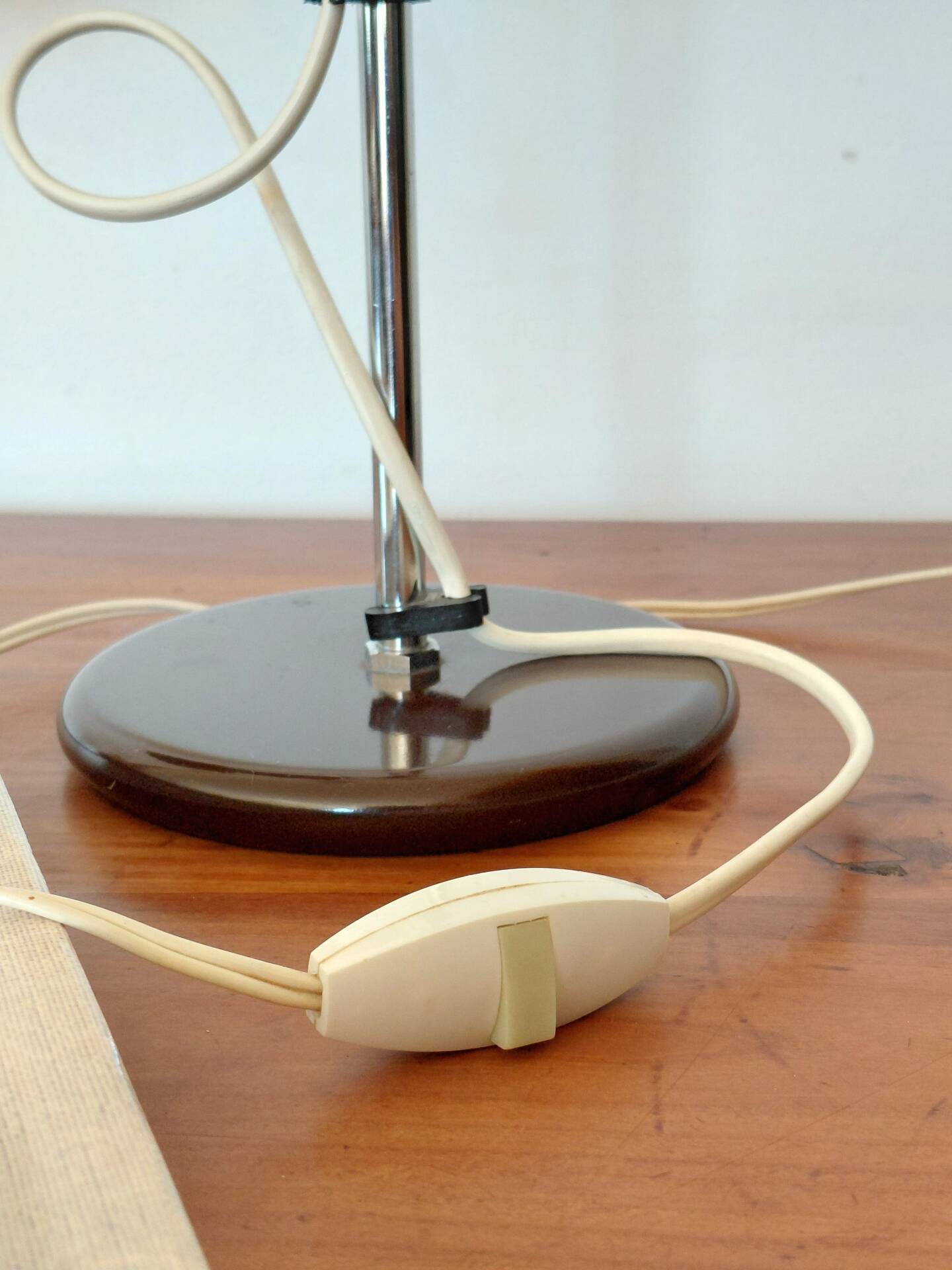 Lampe de bureau ou chevet vintage Space Age orientable-Années 70