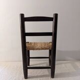 Straw chair for children
