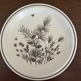 Eight plates WH Grindley Pinewood made in England