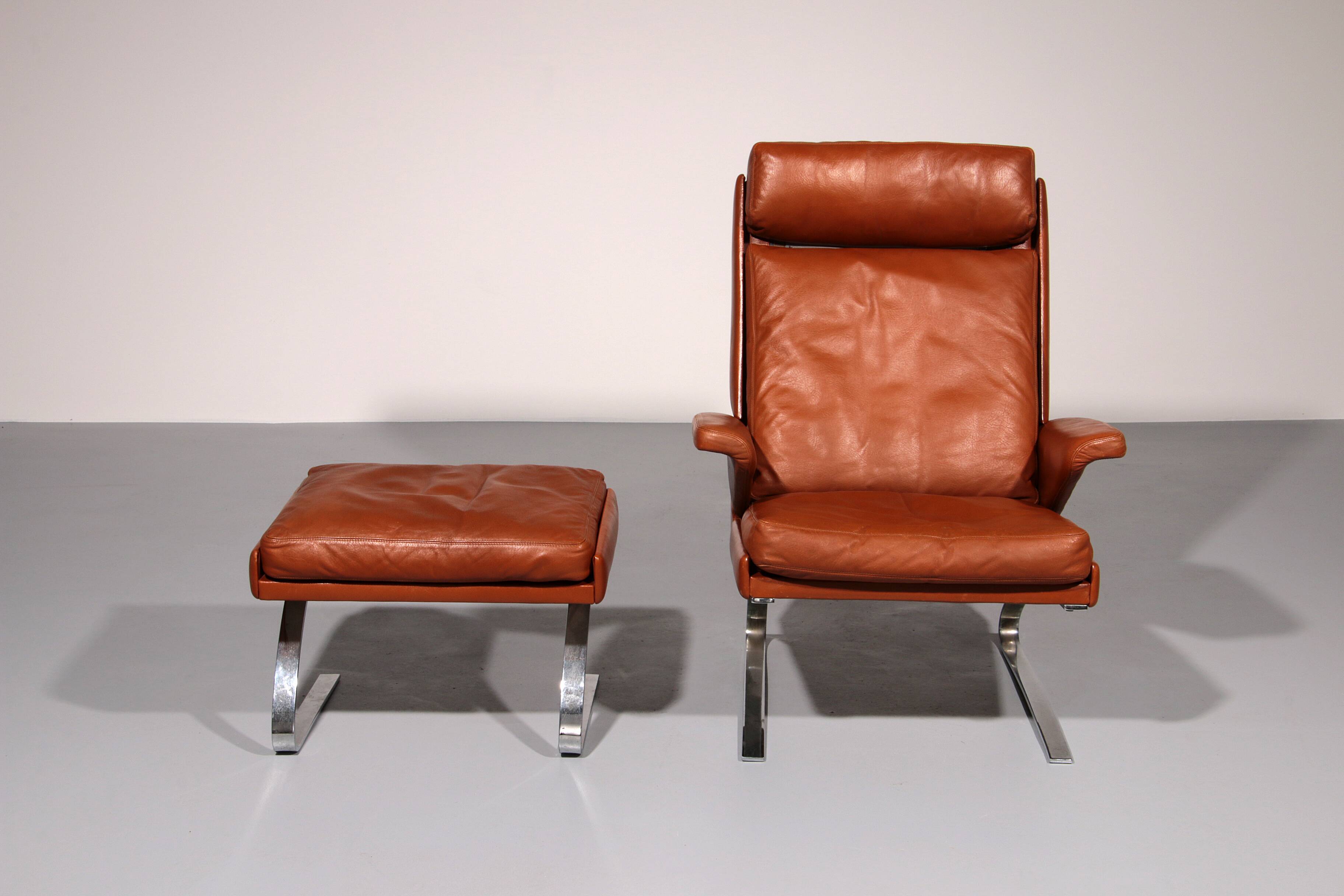 COR SWING lounge chair in Congnac leather with Otterman by Adolf & Schöpfer 19