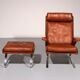 COR SWING lounge chair in Congnac leather with Otterman by Adolf & Schöpfer 19
