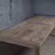 Solid oak farmhouse table Provence - 250 cm long