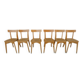 6 chaises de bistrot luterma vintage