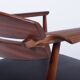 Mid century danish teak desk chair c1960