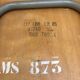 Vintage elbe industrial school office 1960 & tubax chair