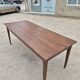Old farmhouse table, one drawer 1m95