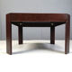 Vintage etched brass side table, 1970s