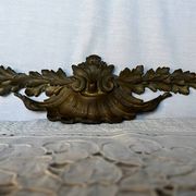 Bronze ornamental pediment signed Fournier