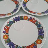 Set of 6 Villeroy & Boch gourmet plates - Acapulco model