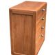 Commode vintage bois brut massif 1950