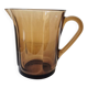 Vintage amber glass pitcher '1970s - Duralex France