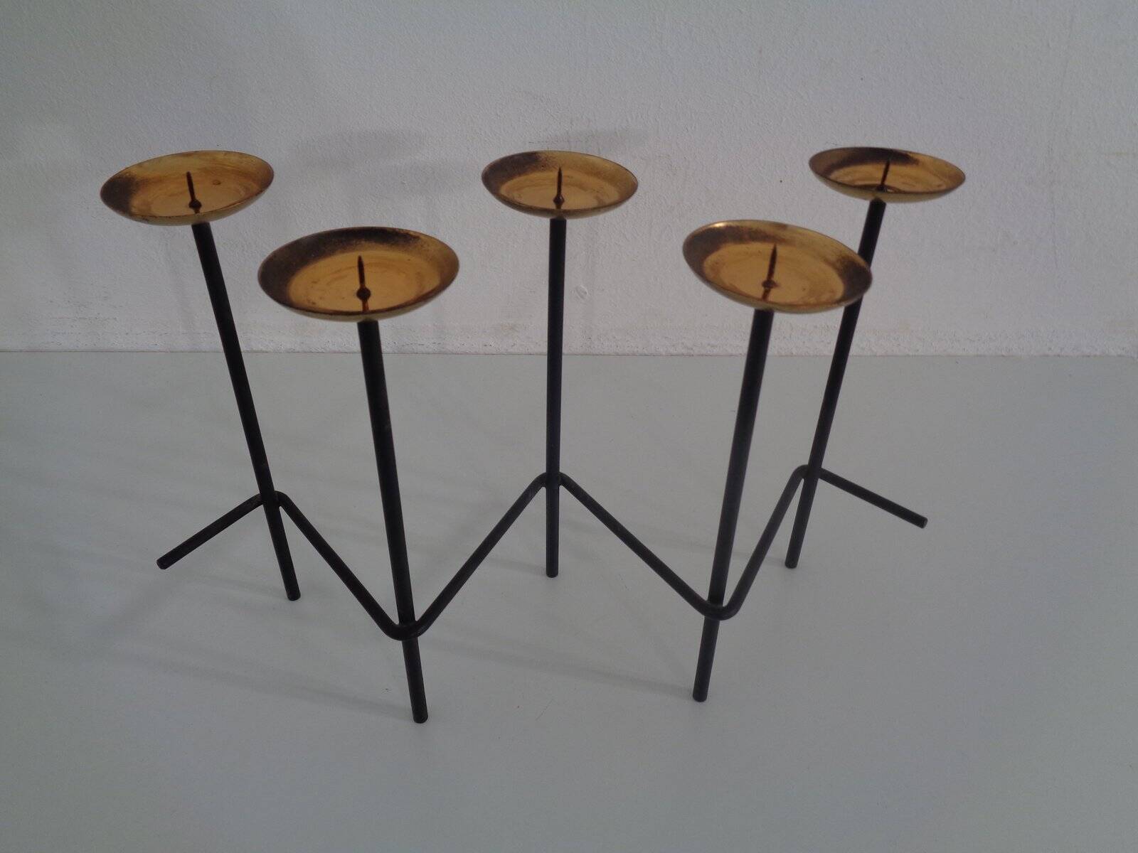 Danish Filigree Candleholder, 1960s