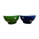 Two longfield porcelain bowls