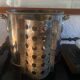 Silver metal bottle cooler