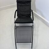 Fauteuil à bascule en cuir par Jochen Hoffman, années 1990