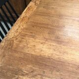Old oak bistro table